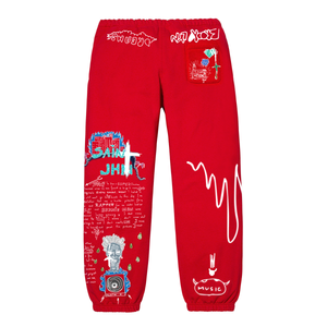 Journal Entry 1 - Sweatpants - Red