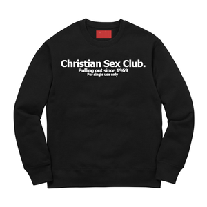 Christian Sex Club Sweatshirt - Black