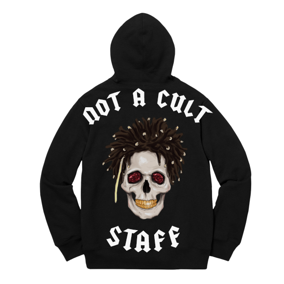 Staff Hoodie - NOT A CULt - Black – Christian Sex Club.